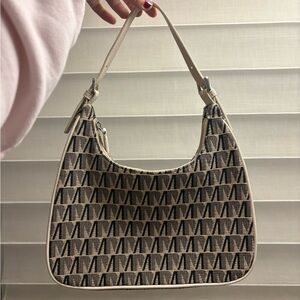 Stylish Beige Patterned Women's Bag